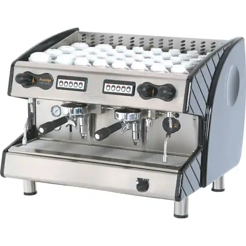 Jetzt Bestellen Professionelle Espressomaschine "Prestige Revolution II CV" mit 2 Gruppen und automatischer Wasserstandkontrolle